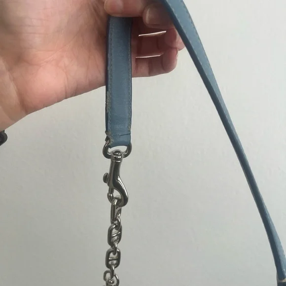 Rare Color Light Blue Coach Hamptons Shoulder Bag - Picture 8 of 8